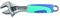 Eclipse Professional Tools ADJW8 Adjustable Wrench Soft Feel Handle 8 / 200mm