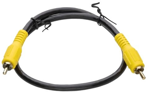 Cinch Stecker Digital Koaxialkabel SPDIF Audio oder Composite Video Kabel 0,5 m [0.5 Meter/0,5m]