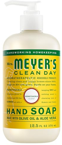 Mrs Meyers Clean Day Liquid Hand Soap Honeysuckle 12.5 oz