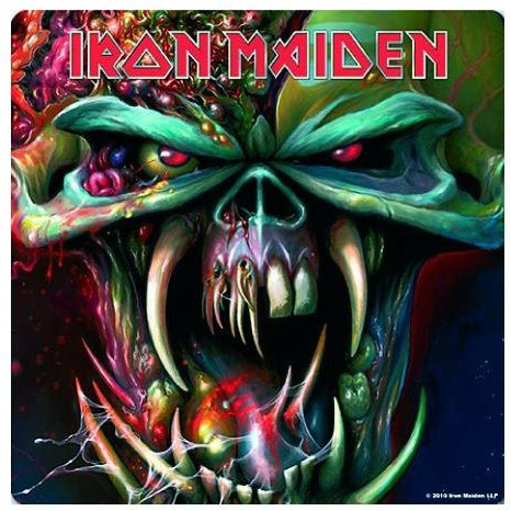 MugBug Coasters 10 x 10 cm), Design of Iron Maiden The Final Frontier