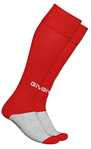Givova Unisex Kinder Fußballstrumpf Socks, Rot, S-M EU