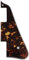 Musiclily Gitarren-Schlagbrett Pickguard für China Made Epiphone Les Paul Standard Modern Style,4 lagig Tortoise Shell