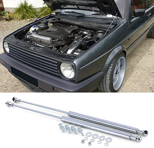 Motorhaubenlifte Dämpfer Chrom Paar für VW Golf 2 83-92