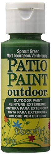 DecoArt Outdoor Acylic Paint, Acrylic, Sprout Green, 59 ml (Pack of 1)