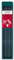 Caran d'Ache Minen Technograph für Minenbleistift Fixpencil, Härtegrad: HB, Durchmesser 2 mm, Etui, 12 Stück, 6001.250, Schwarz