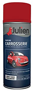 Julien Peinture Aérosol Relooking pour Carrosserie - Voitures et 2 roues - Rouge Course 37091 400ml