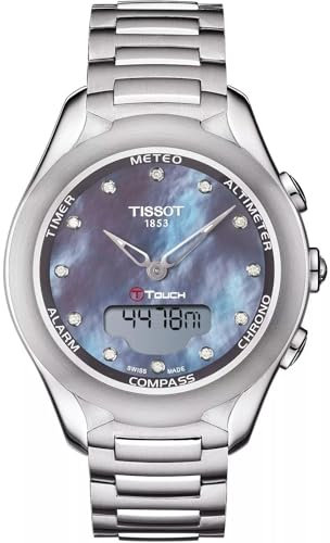 Tissot Damen Analog-Digital Automatik Uhr mit Edelstahl Armband T075.220.11.101.01