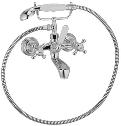 Kludi Adlon 514414520 Wannenfüll-Brausearmatur messing