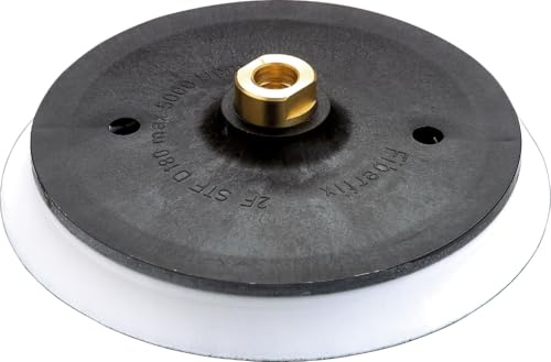 Festool Schleifteller ST-D180/0-M14/2F – Schleifpad 180 mm | Schleifteller D180, hart (0), Klett-Aufnahme Fiberfix, M14-Gewinde – passend für RAS 180, 1 Stück
