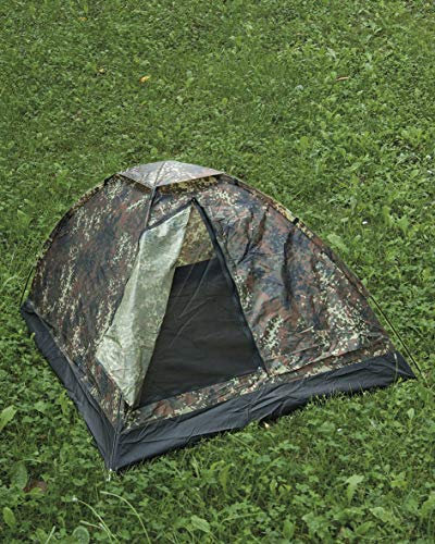 Mil-Tech Unisex – Erwachsene Iglu Super' Zelt, Flecktarn, One Size