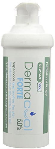 Dermacool Forte 5% Menthol in Aqueous Cream, 500g (Pack Of 1)