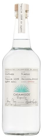 Casamigos Blanco Tequila | 40% vol | 70cl | Hints of Citrus | Vanilla & Sweet Agave | Crisp & Clean | Tequila Blanco | Made from Hand-Selected Blue Weber Agave