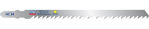WILPU Stichsägeblatt HC 34 mit Einnockenschaft- / T-Schaft-Aufnahme, 25 Stück
