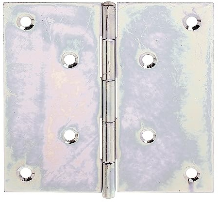 Alberts 346027 Scharnier | breit | sendzimirverzinkt | 100 x 100 mm