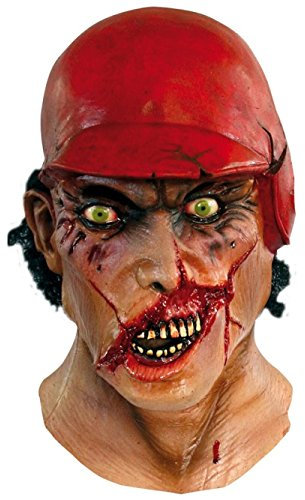 MAJOR LEAGUE ZOMBIE HALLOWEEN MASK