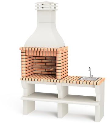 MOVELAR - Barbacoa de Obra con Fregadero NEVADA PLUS