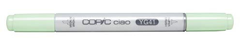 COPIC Ciao Marker Typ YG - 41, Pale Cobalt Green, vielseitiger Layoutmarker, mit einer mittelbreiten und einer Brush-Spitze