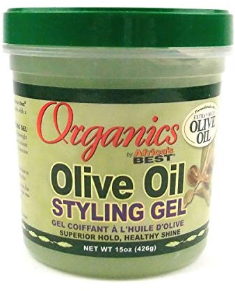 Africa's Best Organic Olive Oil Styling Gel 445 ml Jar (Haarpflege; Styling Produkte)