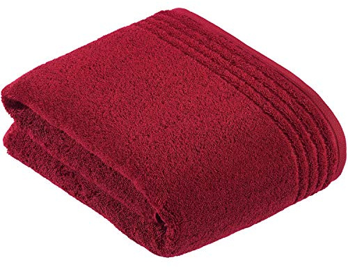 Vossen Badetuch Vienna Style Supersoft 1160543900 Gr. Badetuch 100 x 150 cm in Rubin