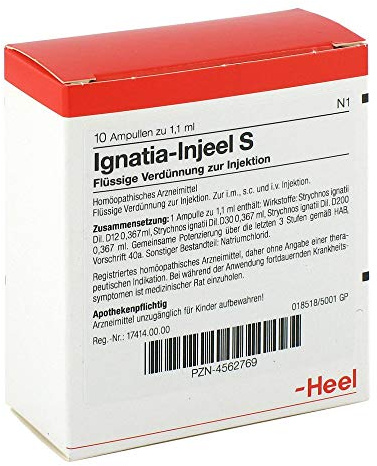 Ignatia Injeel S Ampullen 10 stk