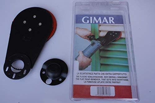 GIMAR LEVIGATRICE SPESSORE 13 MM PER PERSIANE ADATTABILE A SMERIGLIATRICI/FRULLINI BOSCH MAKITA VALEX A.E.G.