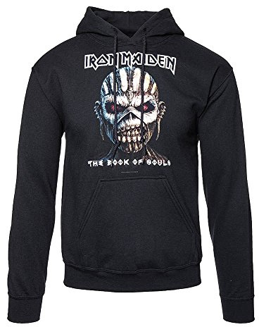 Official Iron Maiden Hoody/Hoodie Book of Souls Pullover