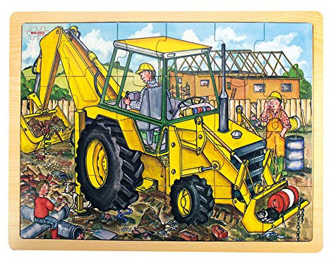 Bigjigs Toys Tray Puzzle Digger
