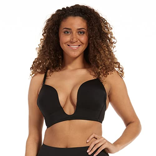 Magic Bodyfashion Damen V-Bra Stiefe BH, Schwarz, NA (Herstellergröße: 85A)