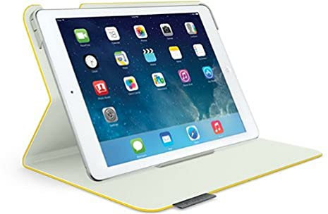 Logitech Funda con tapa para iPad Air, color amarillo