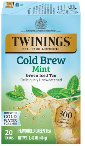Twinings Cold Brew Green Tea With Mint Iced Tea (6x20 Bag)