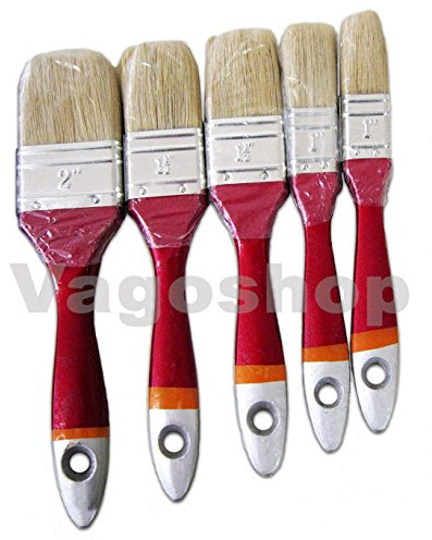 12 x PROFI Flachpinsel 50 mm Malerpinsel Lackpinsel Lasur Flach Pinsel