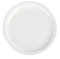 Olympia Assiette Whiteware à bord étroit 23 cm (lot de 12), blanc, porcelaine super vitrifiée, petites assiettes plates, Passe au four, au micro ondes, au lave vaisselle, Certifié BS4034, CB489