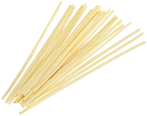 RAYHER HOBBY Rayher Strohhalme, 22 cm lang, Tüte 50 Halme, edelgebleicht, zum Basteln von Strohsternen, weihnachtlichen Dekorationen, 8906100