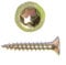 Spanplattenschrauben 3,0 x 20 mm Torx gelb vz. (VE 1000)