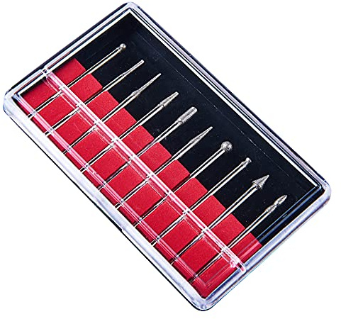 Amtech Diamond Burr Set (10 Pieces)