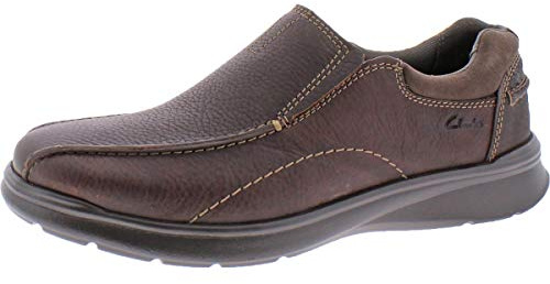 Clarks Men's Cotrell Step Slip-on Loafer,Brown Oily,10.5 W US