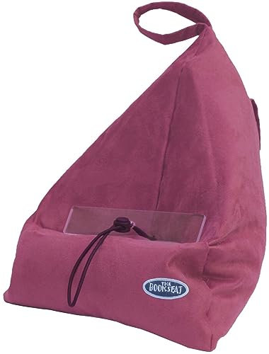 Book Seat 9346017000031 Lesesack/Buchstütze/Buchkissen/Tablet PC halter/Reisekissen mit Tasche, rose