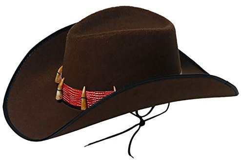 HAT COWBOY W/TEETH ADULT