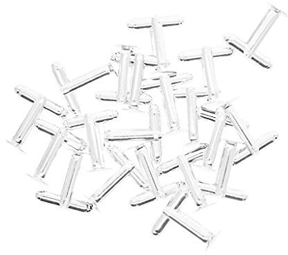 B Baosity 20 Stücke Silberweiß Manschettenknöpfe Rohlinge Rund Metall Rohling Cufflink