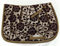 Antik Spanisch Barock Schabracke Blumen Braun Schwarz ~ Gold Farben VS DR Tysons Dick anatomisch (VS)