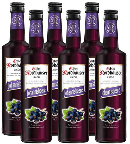 Echter Nordhäuser Johannisbeere Fruchtlikör (6 x 0.7 l)
