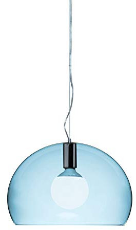 Kartell Small Fl/Y, Suspension Lamp, Wolkenblau