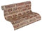 A.S. Création Papier peint Authentic walls beige brun rouge 10,05 m x 0,53 m 302191