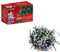 The Christmas Workshop 77490 200 Multi-Coloured LED Chaser Christmas Lights / Indoor or Outdoor Fairy Lights / 13.9 Metres / 8 Light Modes / Great For Christmas, Weddings & Gardens B000WVCZ6E