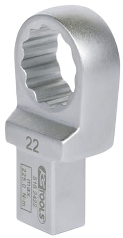 KS Tools 516.2422 14x18mm Einsteck-Ringschlüssel, 22mm