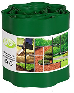 G.F. Rasenkante 9m x 15 cm grün Beeteinfassung Beetumrandung Rasenbegrenzung Raseneinfassung Mähkante