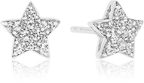 SIF Jakobs Damen-Ohrstecker 925 Sterlingsilber SJ-E1777-CZ