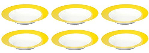 Flirt by Ritzenhoff & Breker Doppio Sonnengelb Suppenteller-Set 6tlg.