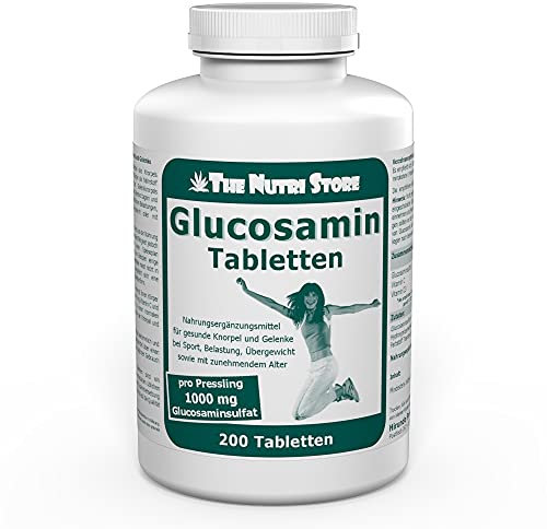 Glucosamin 1000 mg Tabletten 200 Stk. für gesunde Knorpel und Gelenke