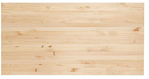 Tablero de Madera Maciza de Pino para Escritorio (120x60cm), 1,8 cm Grosor